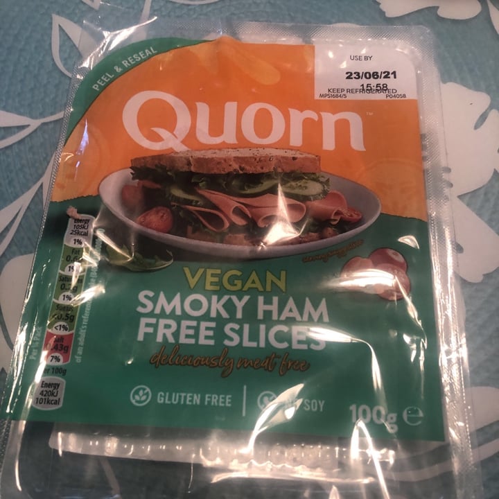 photo of Quorn Smoky Ham Free Slices shared by @niamhemma on  02 Jun 2021 - review