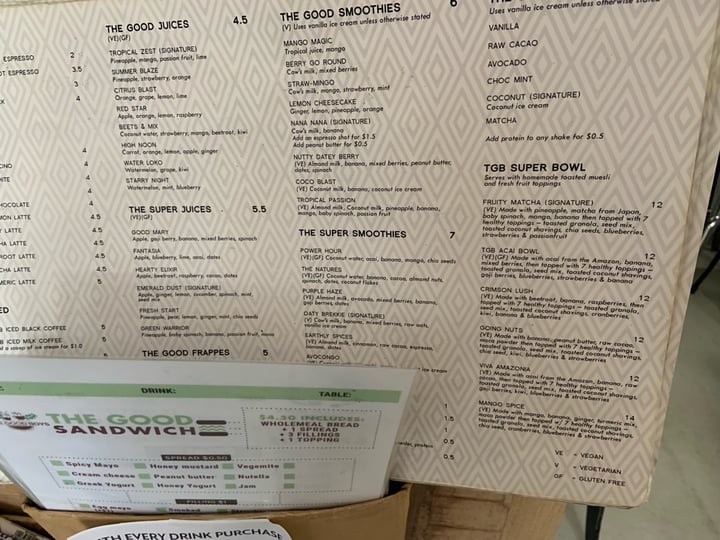 photo of The Good Boys Juice And Coffee Bar The Good Smoothie shared by @closecontra on  07 Jul 2019 - review