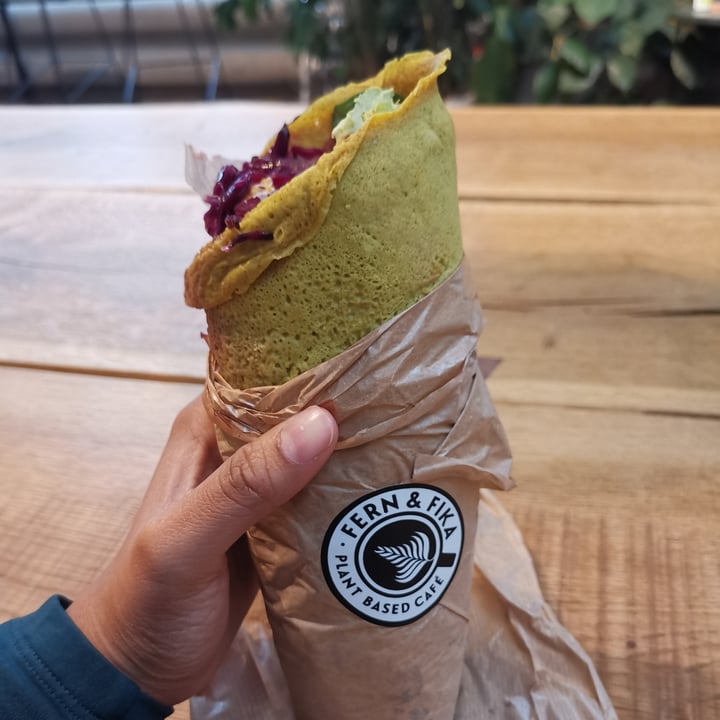 photo of Fern & Fika BBQ Tempeh Wrap shared by @silvialeon92 on  19 Nov 2021 - review