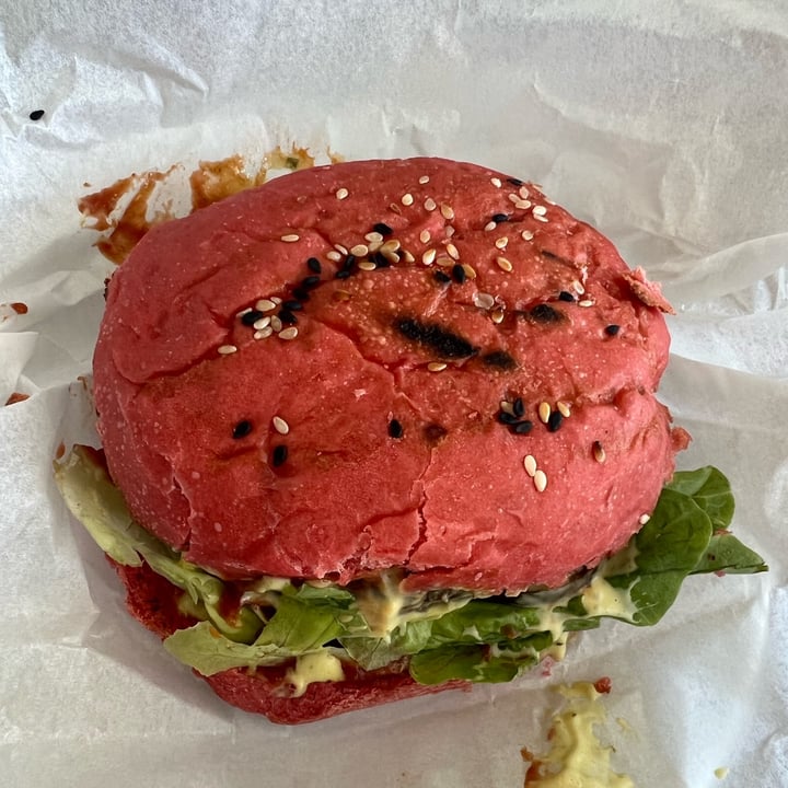 photo of Scheckter's RAW Gourmet Raw burger shared by @samjaytay on  02 Mar 2022 - review