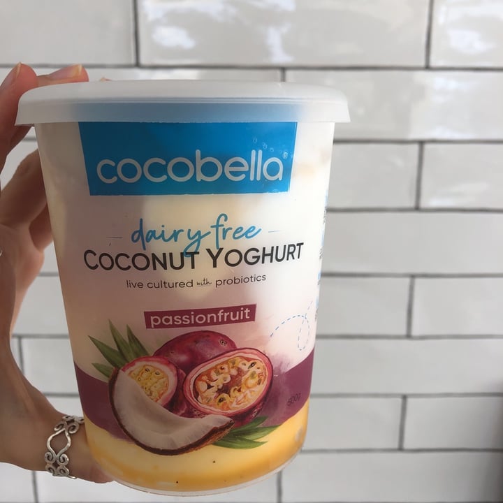 photo of Cocobella Cocobella Dairy Free Coconut Yogurt - Passionfruit shared by @taliah on  04 Nov 2020 - review