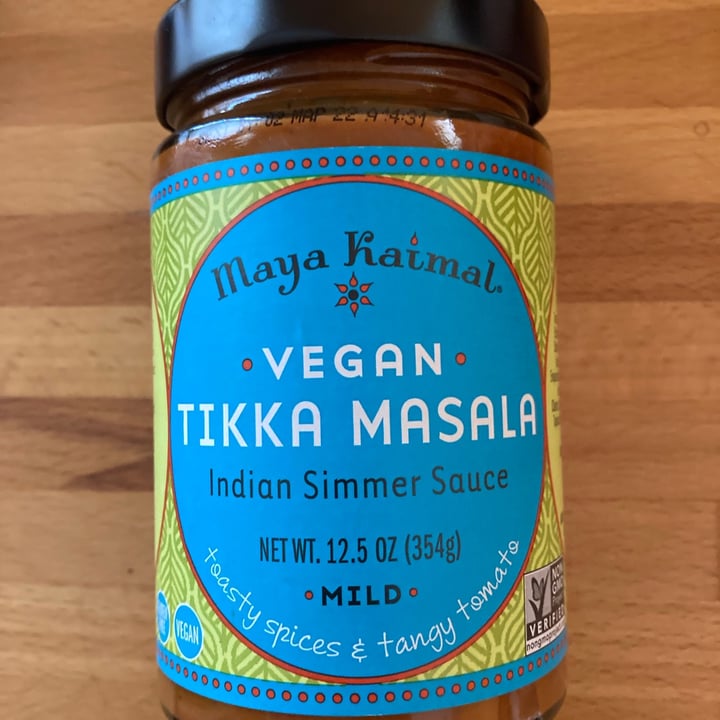 photo of Maya Kaimal Vegan Tikka Masala shared by @mandyleigh on  14 Sep 2021 - review