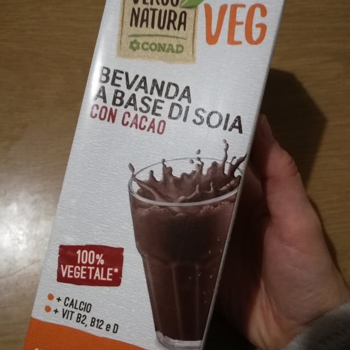 photo of Verso Natura Conad Veg Bevanda A Base di Soia Con Cacao shared by @animaenatura on  09 Feb 2022 - review