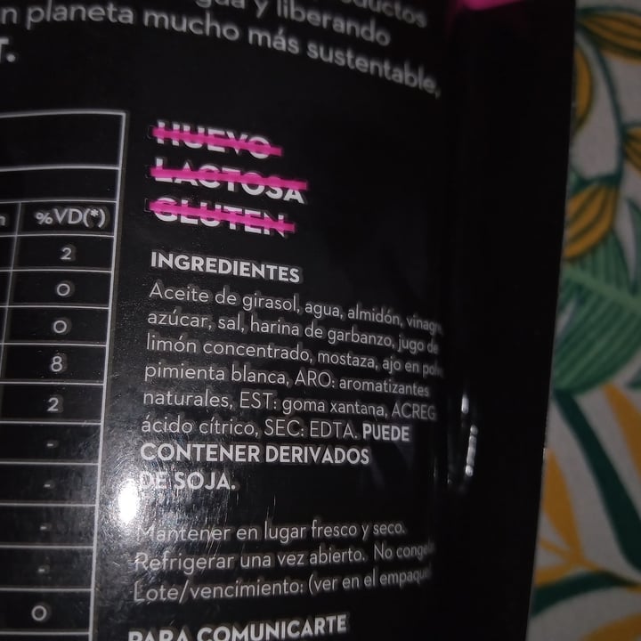 review photo of NotCo Not Mayo Original - Doypack shared by @candemecqui on 11 Sep 2021 - review