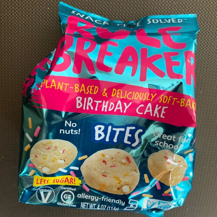 photo of Rule Breaker Snacks Birthday Cake shared by @allhess on  30 Jan 2022 - review
