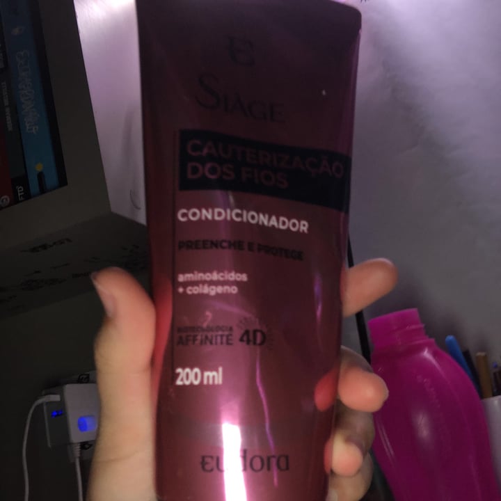 review photo of Siage Kit Siàge Cauterização dos Fios Shampoo + Condicionador shared by @anacastelano on 20 Sep 2021 - review