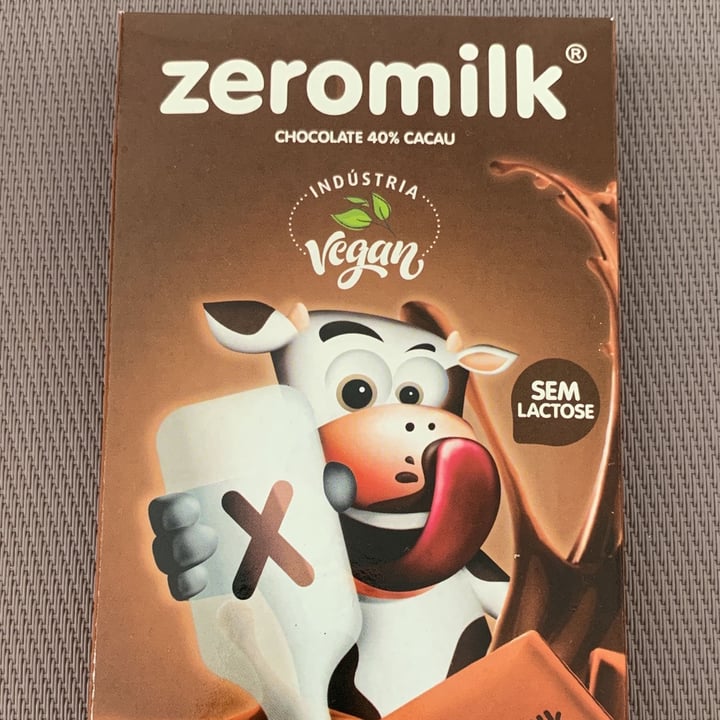 photo of Zeromilk Chocolate 40% Cacau shared by @gabicortez on  15 Oct 2022 - review