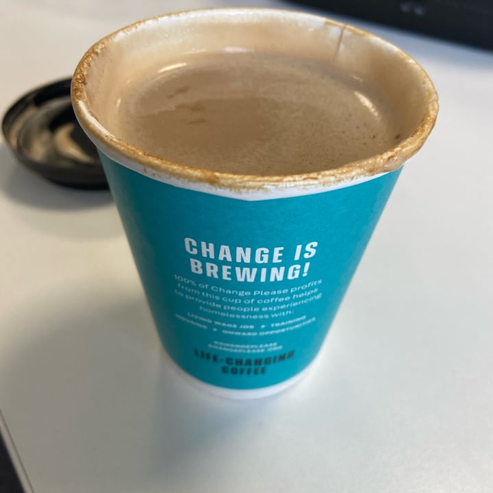 photo of AMT Coffee Flat White coffee with coconut milk shared by @hypnicol on  03 May 2022 - review