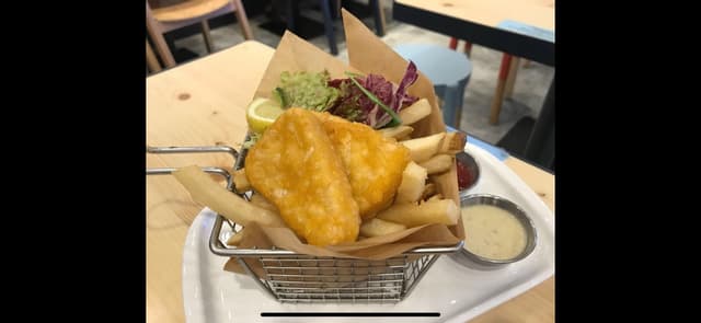 Photo of the dish “Vegan Fish And Chips”