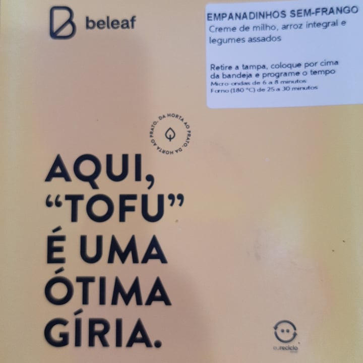photo of Beleaf Empanados sem frango shared by @carolstratmann on  16 Aug 2021 - review