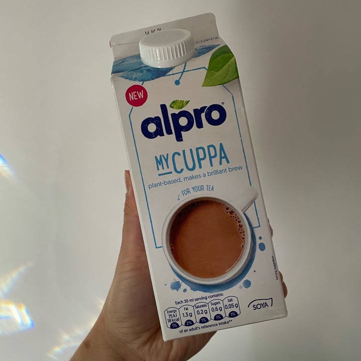 review photo of Alpro My Cuppa Soy Milk for Tea shared by @siennajas on 19 May 2021 - review