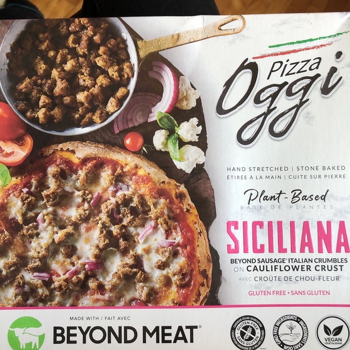review photo of Oggi Foods SICILIANA – BEYOND MEAT PIZZA shared by @nikelaos on 17 Mar 2020 - review