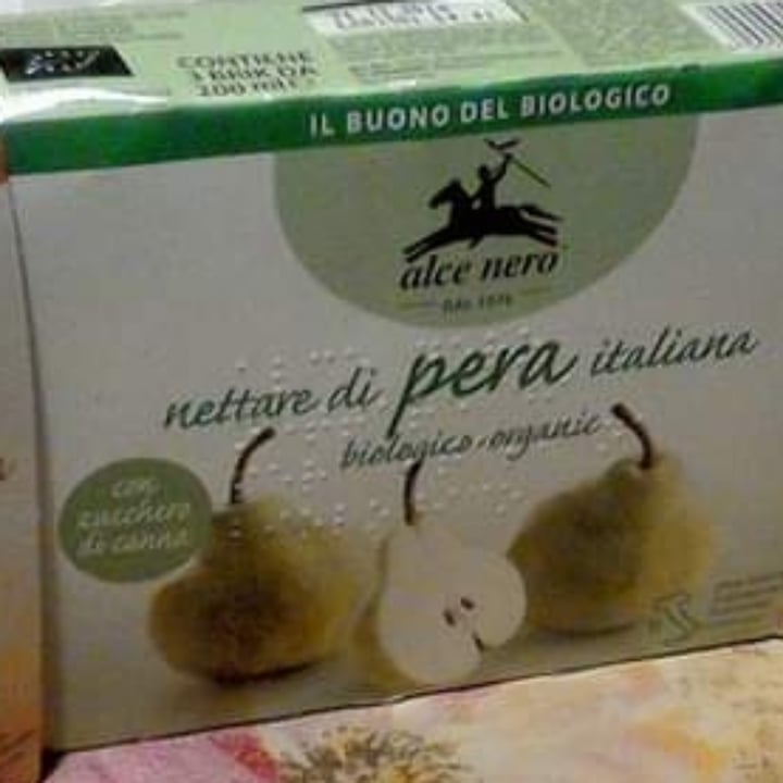 photo of Alce Nero Nettare di Pera shared by @vxvegan on  07 Nov 2021 - review