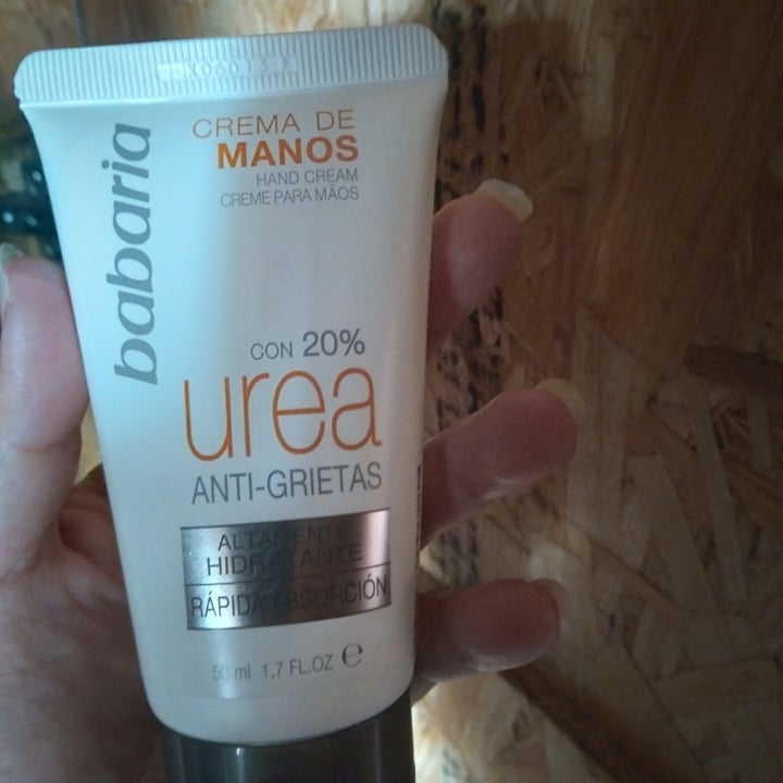 photo of Babaria Crema de manos con Urea shared by @olenkkascarate on  08 May 2022 - review