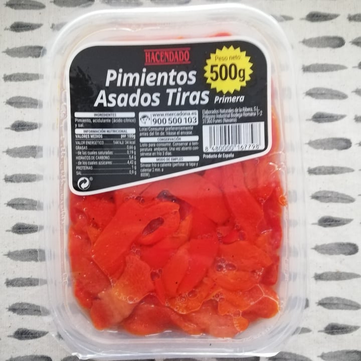 photo of Hacendado Pimientos asados shared by @copito on  08 Dec 2021 - review