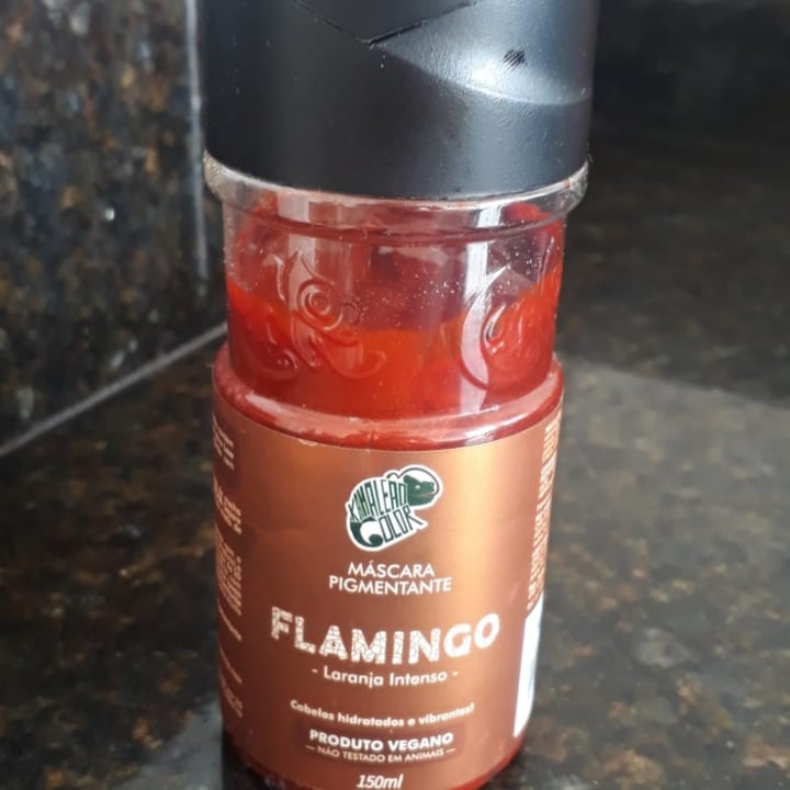 review photo of Kamaleão Color Máscara Pigmentante Flamingo Laranja Intenso shared by @danibelotto on 28 Apr 2022 - review