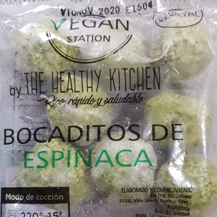photo of Vegan station Bocaditos de espinaca shared by @ines1989 on  04 May 2020 - review