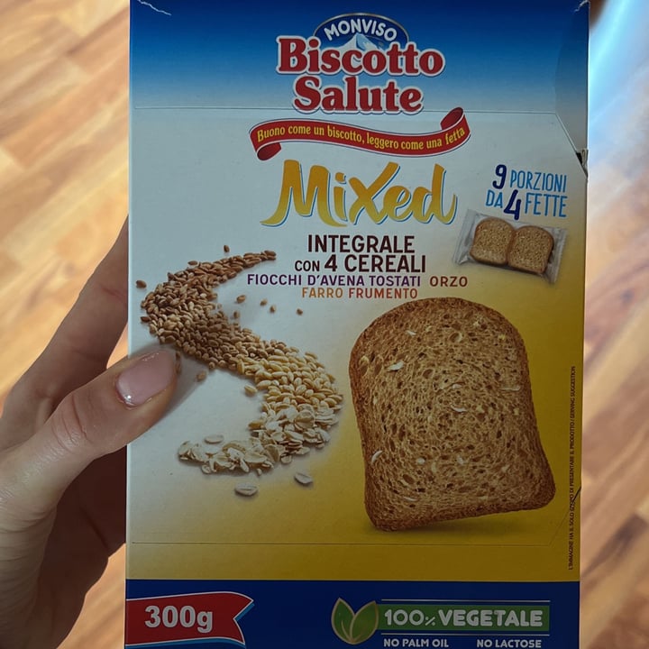 review photo of Monviso Biscotto salute Mixed Integrate Con 4 Cereali shared by @luigia-dalessandro on 29 Apr 2022 - review