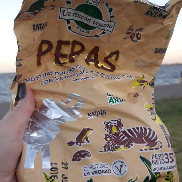 review photo of Un Rincón Vegano Pepas Galletitas Dulces con Sabor a Vainilla con Mermelada de Batata shared by @silvanagilarski on 18 Jan 2021 - review