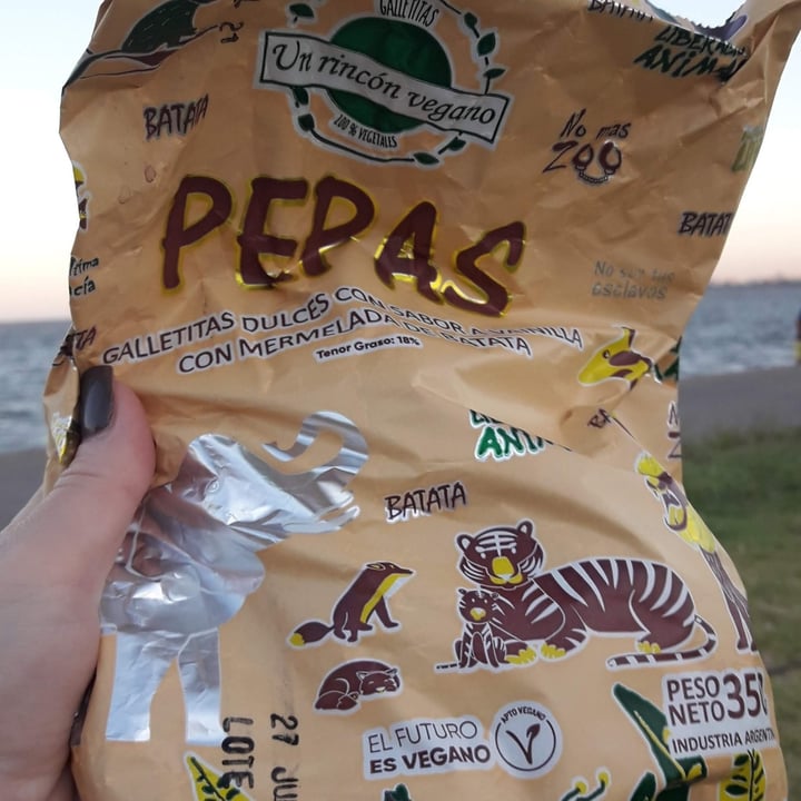 photo of Un Rincón Vegano Pepas Galletitas Dulces con Sabor a Vainilla con Mermelada de Batata shared by @silvanagilarski on  18 Jan 2021 - review