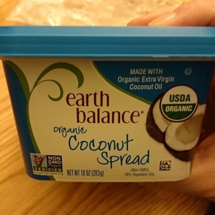 photo of Earth Balance Organic Coconut Spread shared by @theveganwitch13 on  20 Jan 2022 - review