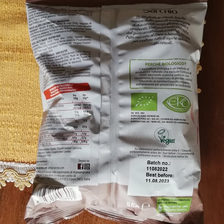 review photo of Sarchio Sfogliette Ai Cereali shared by @valentjnaas on 21 Oct 2022 - review