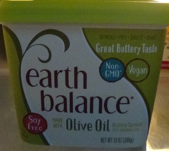 photo of Earth Balance Olive Oil Buttery Spread shared by @feelideal on  11 Jan 2020 - review