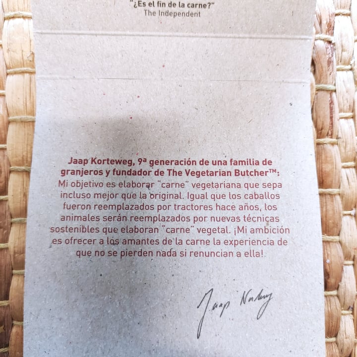 review photo of The Vegetarian Butcher el gran capo shared by @iruchinha on 18 Oct 2022 - review