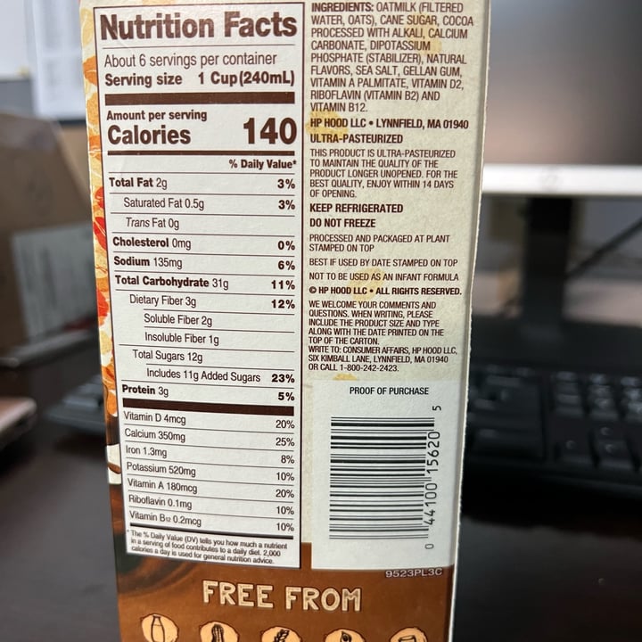 photo of Planet Oat Planet Oat Milk Dark Chocolate shared by @lunachic on  15 Dec 2021 - review