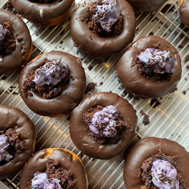 review photo of Grumpy & Runt | Little Deli & Donuts Black Forest Donut shared by @carlagontier on 08 Jul 2021 - review