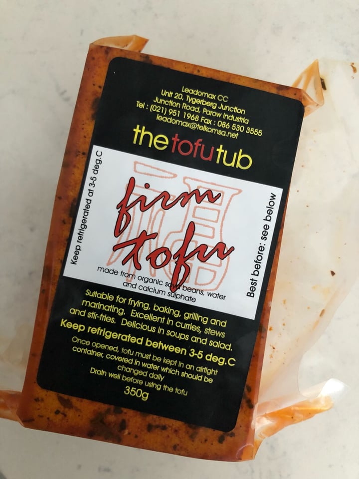 photo of the Tofu tub Tofu shared by @vegancathy on  02 Jul 2019 - review