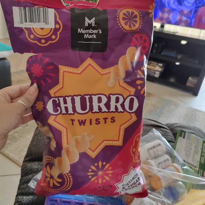 photo of Member's Mark  Churro Twists shared by @busybeevegan on  24 Jul 2022 - review