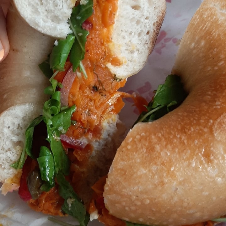 photo of okja café Carrot & Lox Bagel shared by @shanikoen on  10 Feb 2021 - review