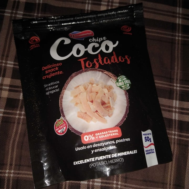 review photo of Dicomere Chips de coco tostados shared by @agusvegana1990 on 30 Apr 2021 - review