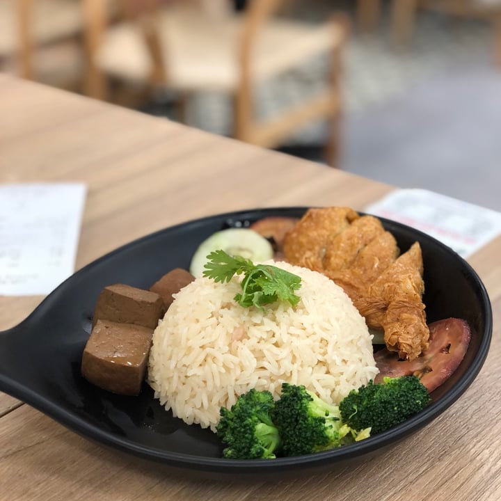 photo of Green dot Crispy Beancurd Skin w Sesame Rice Set shared by @detide on  11 Oct 2021 - review