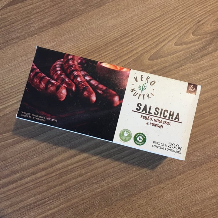 photo of Vero Nuttri salsicha vegana shared by @douglaskw on  10 Nov 2022 - review