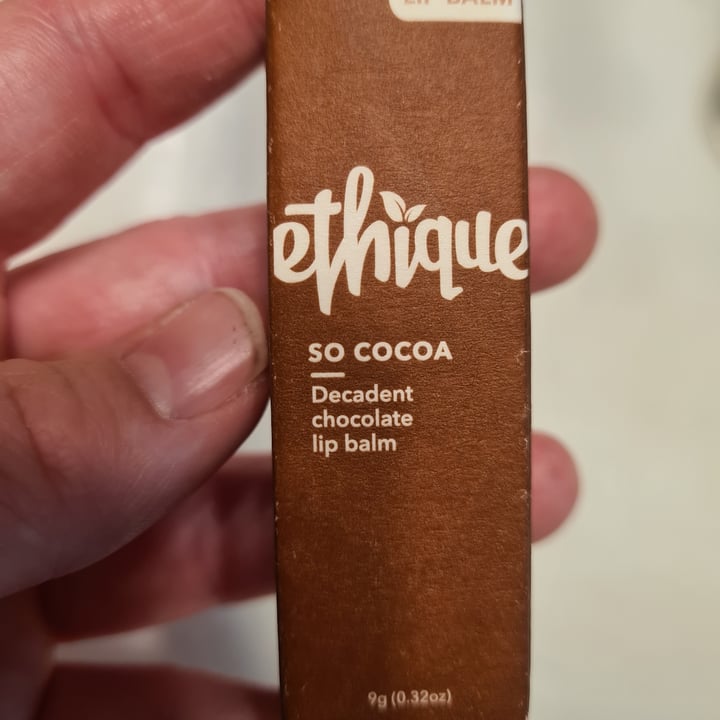 photo of Ethique So Cocoa Lip Balm shared by @sofihuasteca on  16 Apr 2022 - review