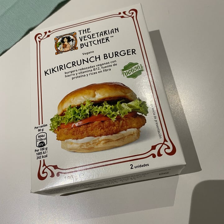 photo of The Vegetarian Butcher Crispy chickimicki Burger shared by @danagambini on  04 Mar 2022 - review