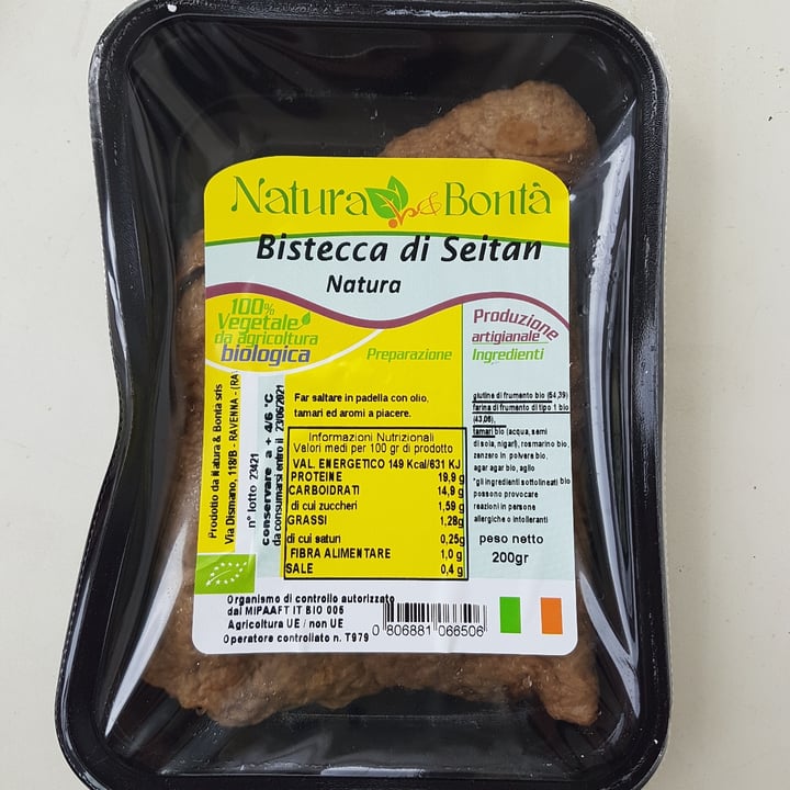 photo of Natura & Bontà Bistecca di Seitan shared by @deesy on  07 May 2021 - review