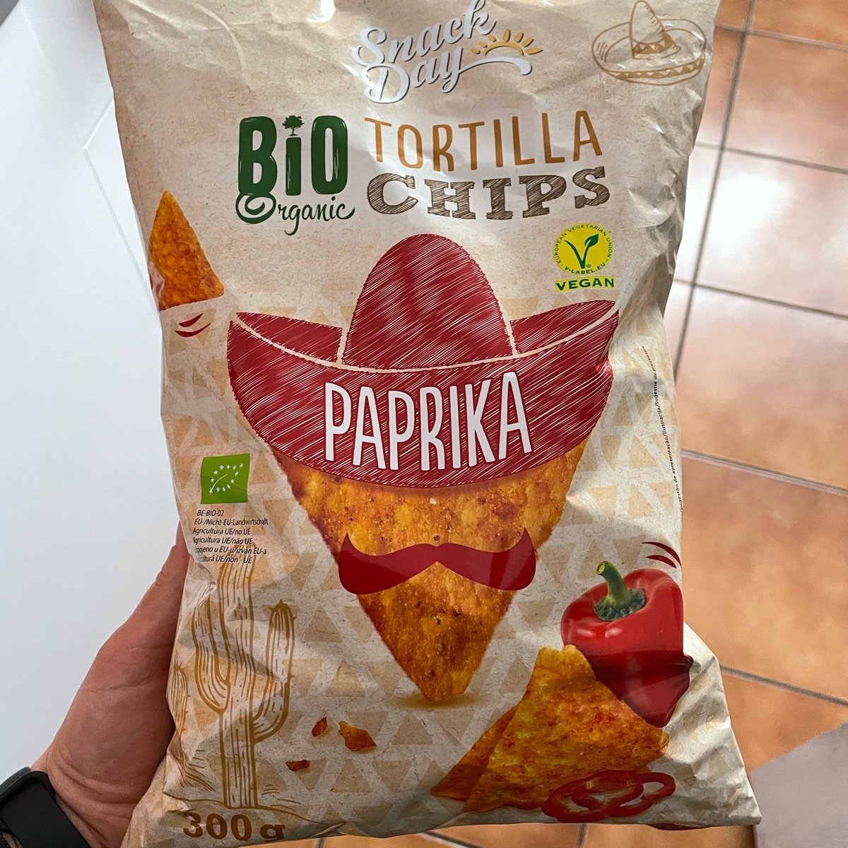 Snack Day Bio Tortilla Chips Paprika Review | abillion