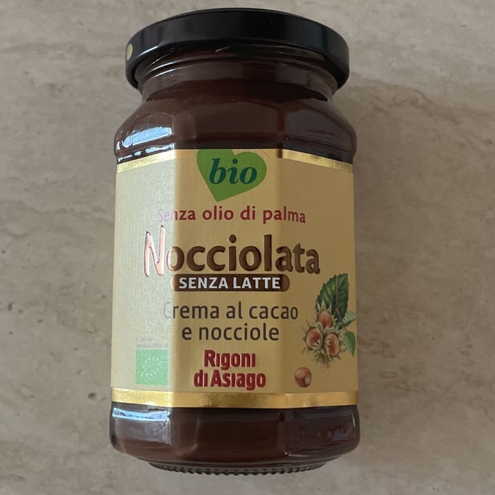 photo of Rigoni di Asiago Nocciolata Dairy Free Hazelnut Spread with Cocoa shared by @aurora28 on  30 Jun 2022 - review
