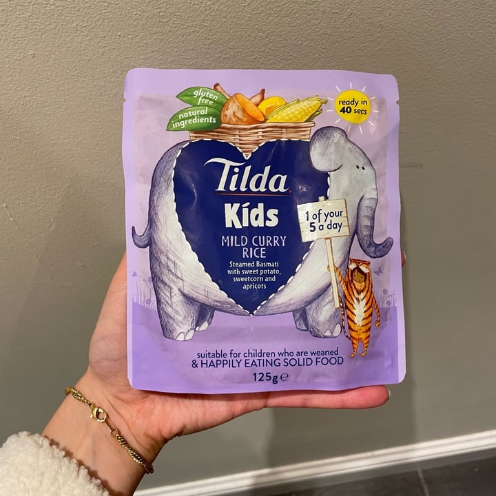 photo of Tilda Kids Mild Curry Rice shared by @appleappleamanda on  04 Nov 2022 - review