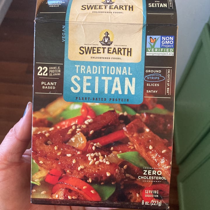photo of Sweet Earth Traditional Seitan Slices shared by @gutsygrackle on  27 Jun 2021 - review