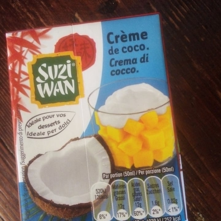 photo of Suzi Wan Coconut cream shared by @silviagianotti on  03 Apr 2022 - review