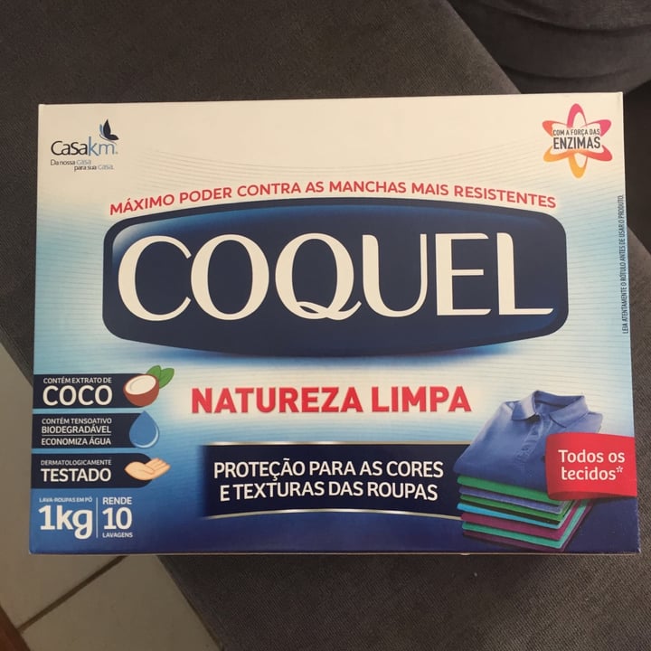 review photo of Coquel Sabão em pó shared by @umaguriavegana on 24 Jul 2021 - review