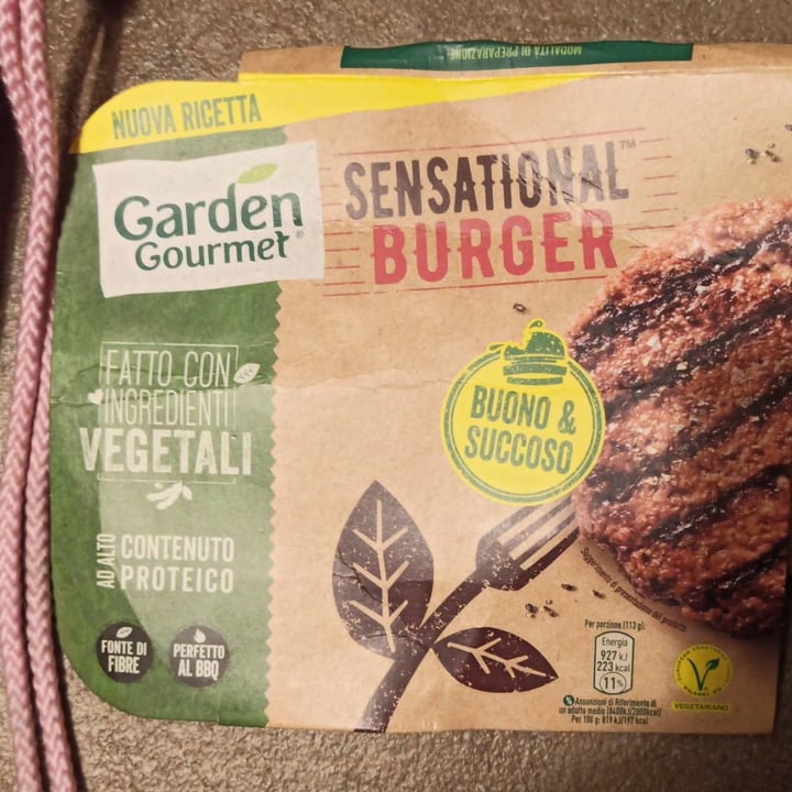 photo of Garden Gourmet Sensational Burger shared by @danidi90 on  16 Dec 2021 - review