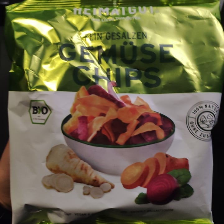 photo of Heimatgut Gemüse Chips shared by @michelabo on  07 Apr 2022 - review