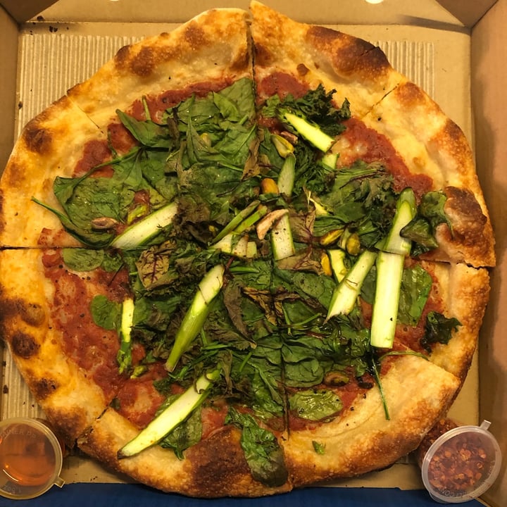 photo of Blue Label Pizza & Wine Veganized: Green Machine Pizza shared by @mywildbraveheart on  20 Oct 2021 - review