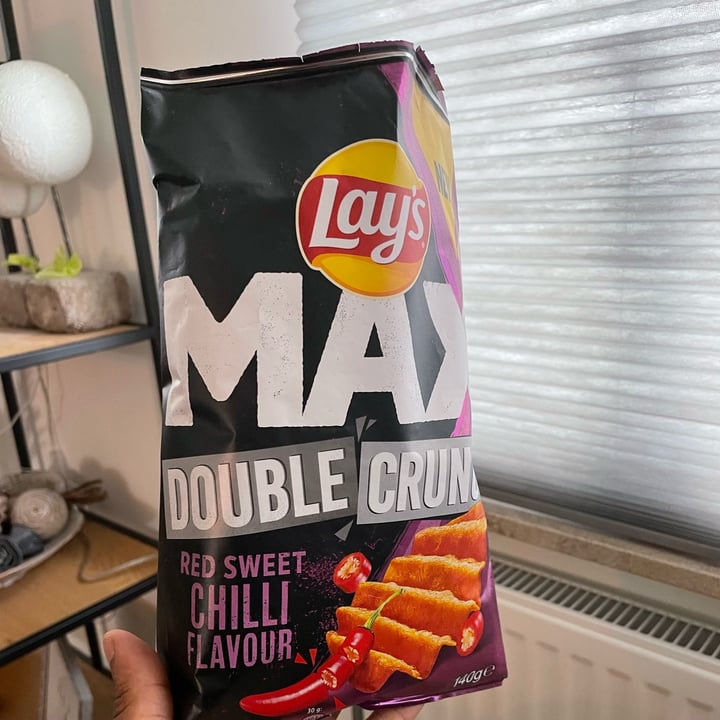 photo of Lay's max dubble crunch sweet chilli shared by @smileypotato on  21 Aug 2022 - review