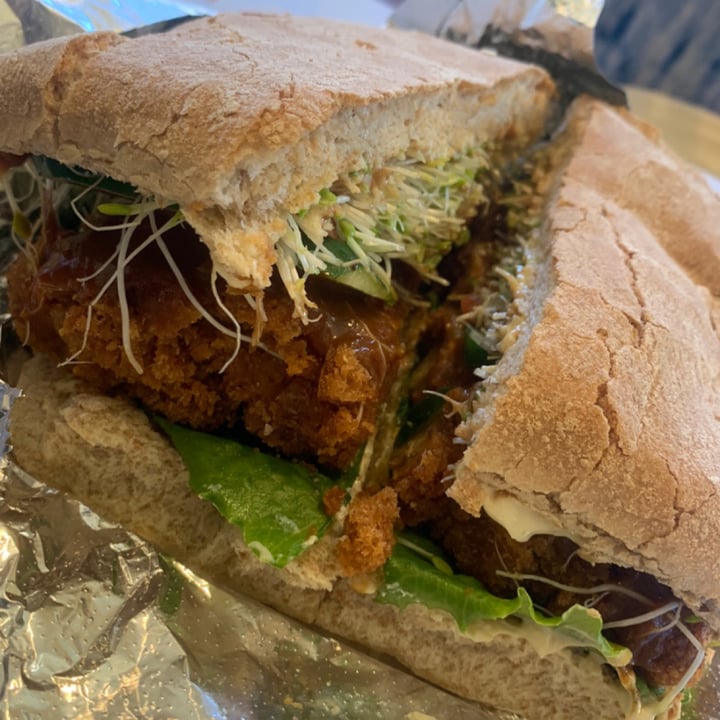 photo of Peace Cafe Tempeh Katsu Sandwich shared by @atwilley on  11 Aug 2022 - review